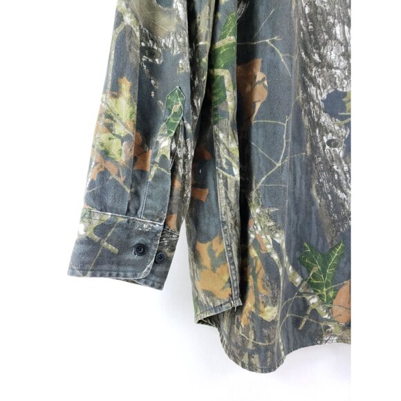 RedHead Mens XL Camouflage Button-Up Long Sleeve Shirt - Picture 3 of 7